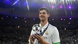 Thibaut Courtois (Real Madrid) a été nommé Homme du match PlayStation de la finale 