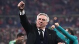 Carlo Ancelotti celebra el título de 2022