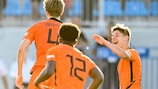 The Netherlands have a 100% record going into their 2022 UEFA U17 EURO semi-final against Serbia in Netanya