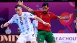 Portugal e Espanha defrontam Argentina e Paraguai