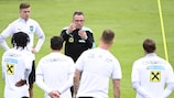 Ralf Rangnick bereitet sich auf sein erstes Spiel als Nationaltrainer Österreichs vor