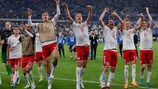 Le Danemark a célébré la victoire