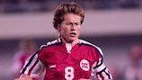 Heidi Støre in action for Norway in 1991