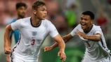 England Callum Doyle feiert den Ausgleich im Finale gegen Israel