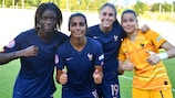 Holders France secured the point they required to join Matchday 3 opponents Spain in the 2022 Women's U19 EURO semi-finals