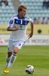 Andriy Yarmolenko is a regular for Ukraine's senior side