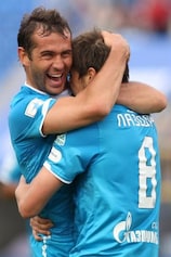 Danko Lazović & Aleksandr Kerzhakov (FC Zenit St. Petersburg)