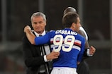 Claudio Ranieri (Juventus) und Antonio Cassano (UC Sampdoria)