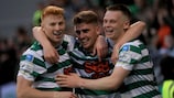 Shamrock Rovers beat Hibernians 3-0 in the first leg of their first qualifying round tie