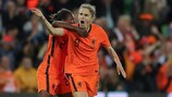 Vivianne Miedema scored a hat-trick the last time the Netherlands played Portugal
