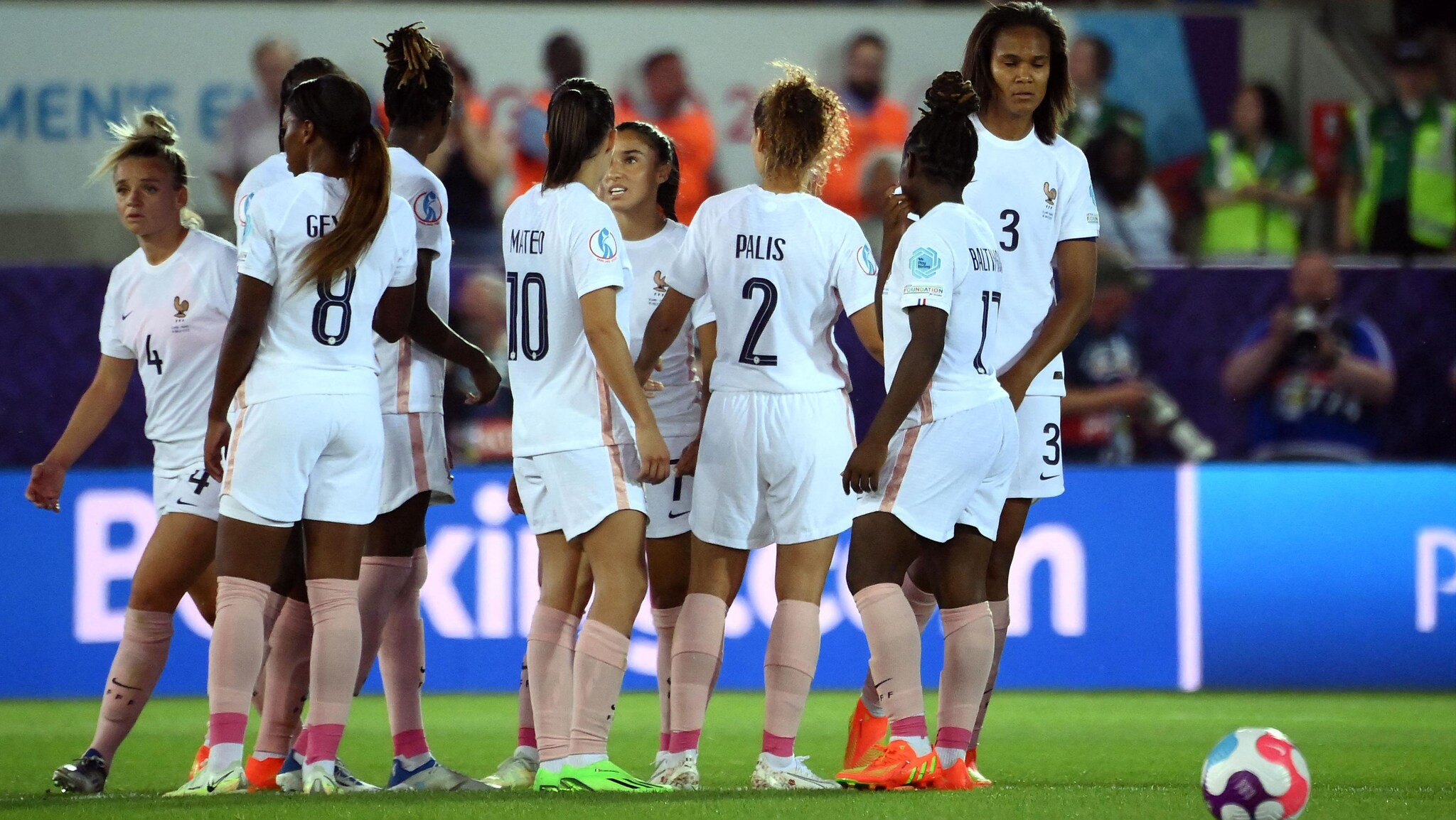 Frauen-EM, Viertelfinale England-Spanien, Deutschland-Österreich, Schweden-Belgien, Frankreich-Niederlande