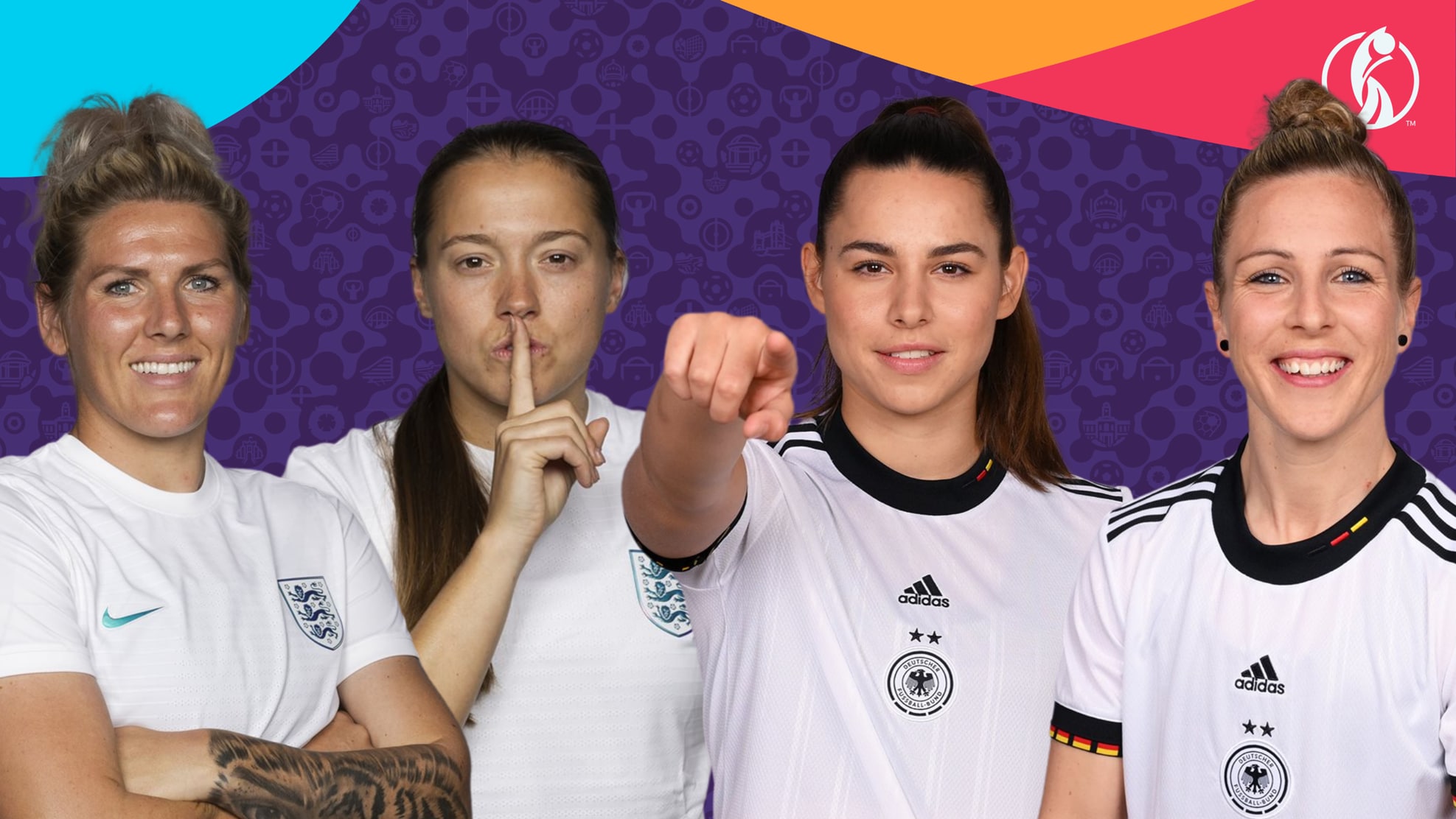UEFA Women’s EURO: Spielerinnen im Endspiel England-Deutschland im Fokus |  UEFA Women’s EURO