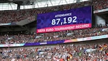 El partido supuro el récord de asistencia a un partido en la historia del torneo