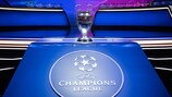 Sorteo de la fase de grupos de la UEFA Champions League