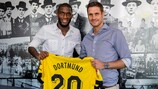 Dortmund have signed French forward Anthony Modeste from Köln
