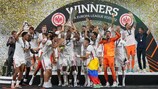 O Frankfurt venceu o troféu em 2022