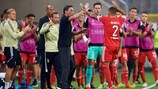 Primeira mão do "play-off": Benfica impressiona