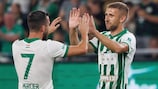Ferencváros beat Shamrock Rovers 4-0 in their play-off first leg