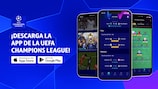 Descarga la aplicación de la UEFA Champions League
