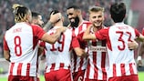 Olympiacos beat Apollon on penalties to reach the group stage