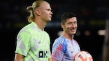 Erling Haaland and Robert Lewandowski will both face their old clubs