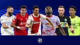Karim Benzema, Luis Díaz, Steven Berghuis, Christopher Nkunku, Milan Škriniar et Jude Bellingham