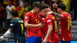 Momento del 4-2 de España