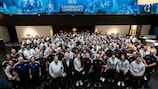 Attendees at the UEFA Grassroots Conference in Madrid