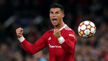 Cristiano Ronaldo celebra su gol número 136 en la UEFA Champions League