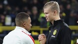 Kylian Mbappé and Erling Haaland in the Champions League