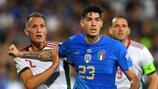 A Itália joga na Hungria com um lugar na fase final em jogo