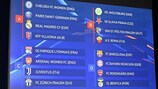 Os quatro grupos da UEFA Women's Champions League