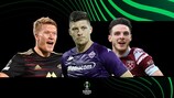 Moldes Kristian Eriksen, Fiorentinas Luka Jović und West Hams Declan Rice