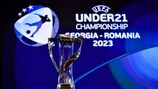 La fase finale di EURO U21 2023 si disputa in Georgia e Romania dal 21 giugno all'8 luglio