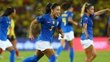 O golo da vitória do Brasil na Copa América Feminina