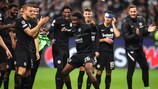 Frankfurt feiert seinen Sieg gegen Marseille