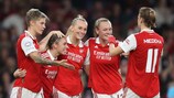 L'Arsenal festeggia la 100ª presenza nelle competizioni UEFA femminili con una vittoria