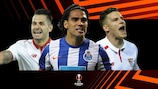 Radamel Falcao, Kevin Gameiro y Vitolo ostentan los récords de la Europa League