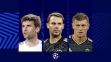 Thomas Müller, Manuel Neuer e Toni Kroos