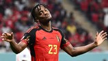 Michy Batshuayi scored the first goal of Belgium's campaign