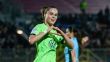 Ewa Pajor gelang der Ausgleich für Wolfsburg bei der Roma