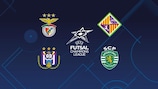 Benfica, Palma, Sporting Anderlecht and Sporting CP will compete in the knockout finals