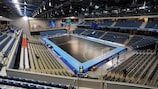 Főnix Arena, Debrecen previously hosted men's Futsal EURO 2010