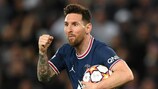  Lionel Messi trägt sich auch bei Paris regelmäßig in die Torschützenliste ein
