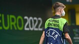 Control antidopaje en la Eurocopa de Fútbol Sala sub-19 celebrada en Jaén en septiembre de 2022