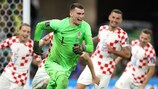 Kroatien feiert den Sieg im Elfmeterschießen im Viertelfinale gegen Brasilien