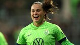 Ewa Pajor struck twice as Wolfsburg won to book progress