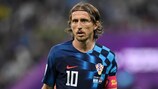 Luka Modrić durate la semifinale persa dalla Croazia contro l'Argentina