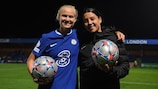 Sam Kerr hit four in one game against Vllaznia (and Pernille Harder got a hat-trick) as Chelsea surged to a group-high 16 points
