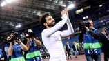 Mo Salah nach dem Duell Liverpool gegen Roma
